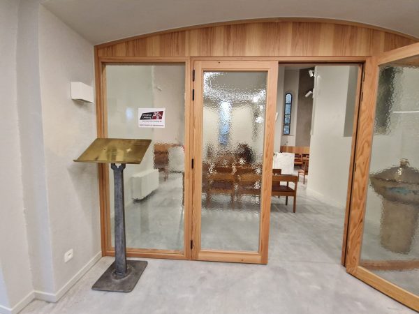 entree kerk Sledderlo – dekenaat Genk